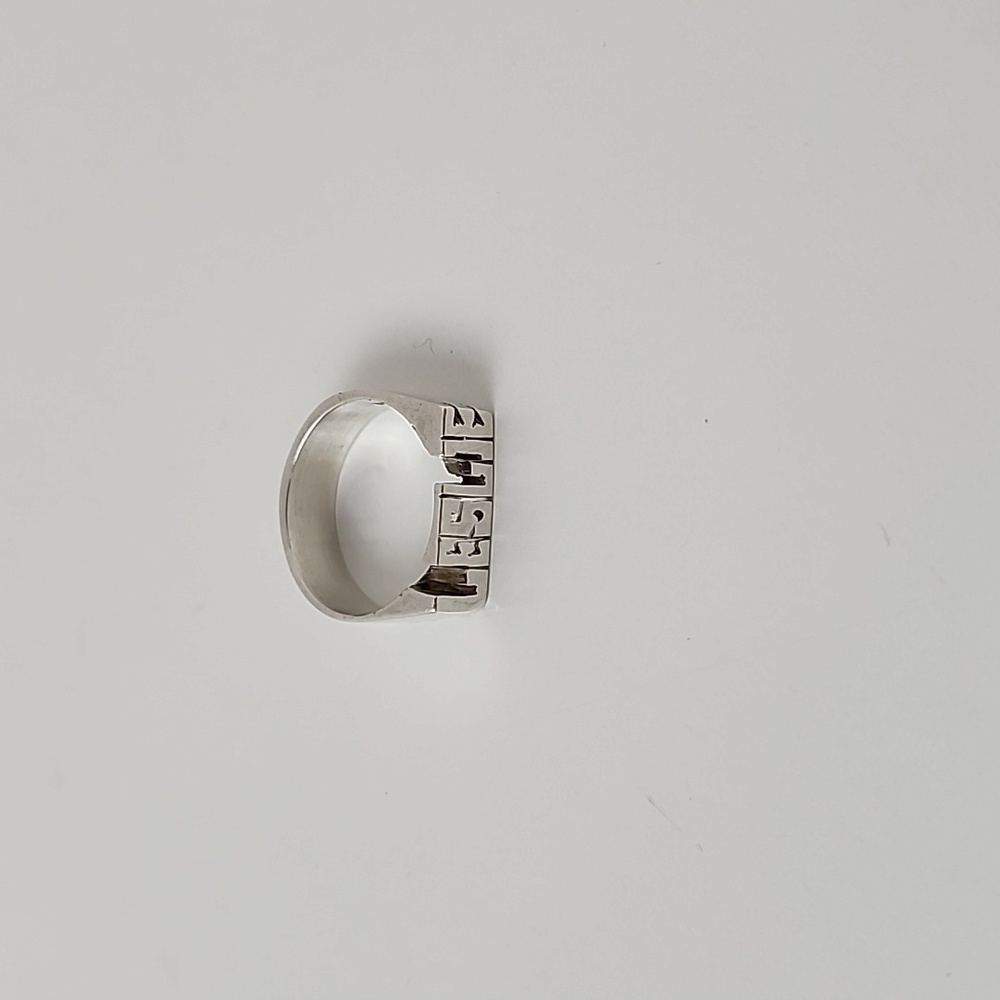 Vintage 'Leslie' 925 Mexico Sterling Silver Ring Silver Size 7